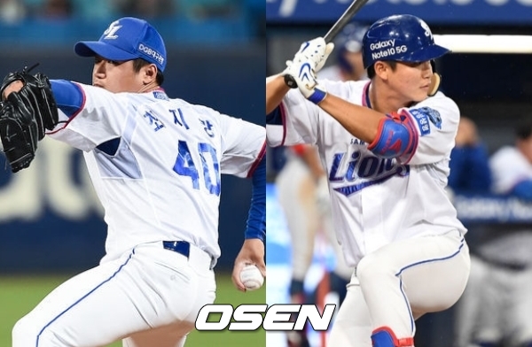 [사진] 최지광-박계범 /OSEN DB