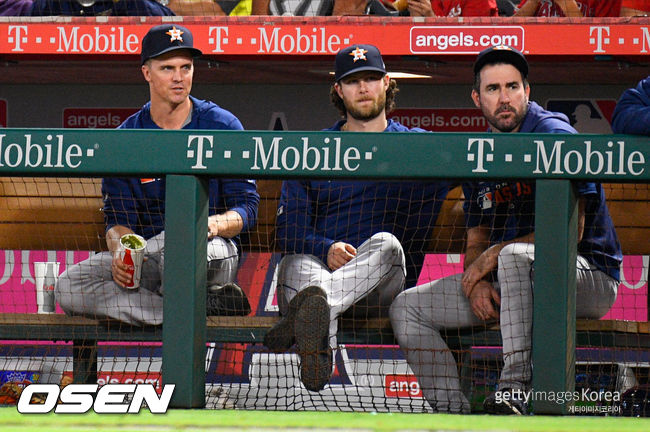 [사진] 잭 그레인키, 게릿 콜, 저스틴 벌랜더(왼쪽부터) /ⓒGettyimages(무단전재 및 재배포 금지)