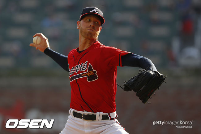 [사진] 애틀랜타 브레이브스 마이크 폴티네비치. ⓒGettyimages(무단전재 및 재배포 금지)