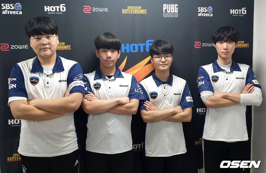 OGN 포스 선수들.