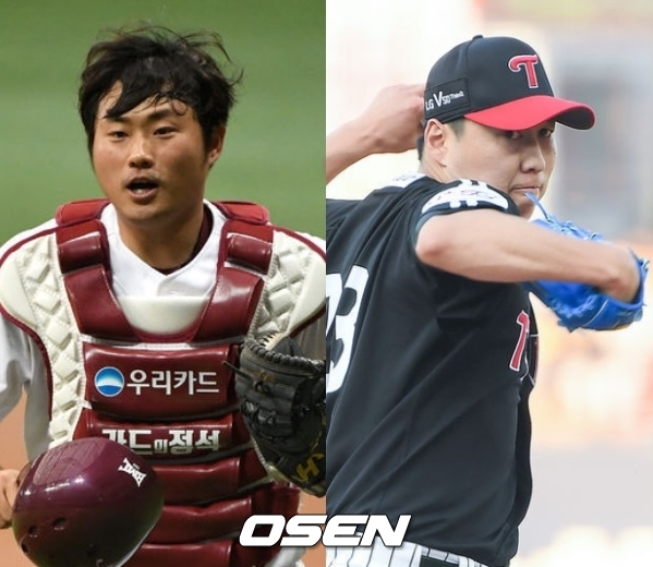 [사진] 이지영-차우찬 /OSEN DB