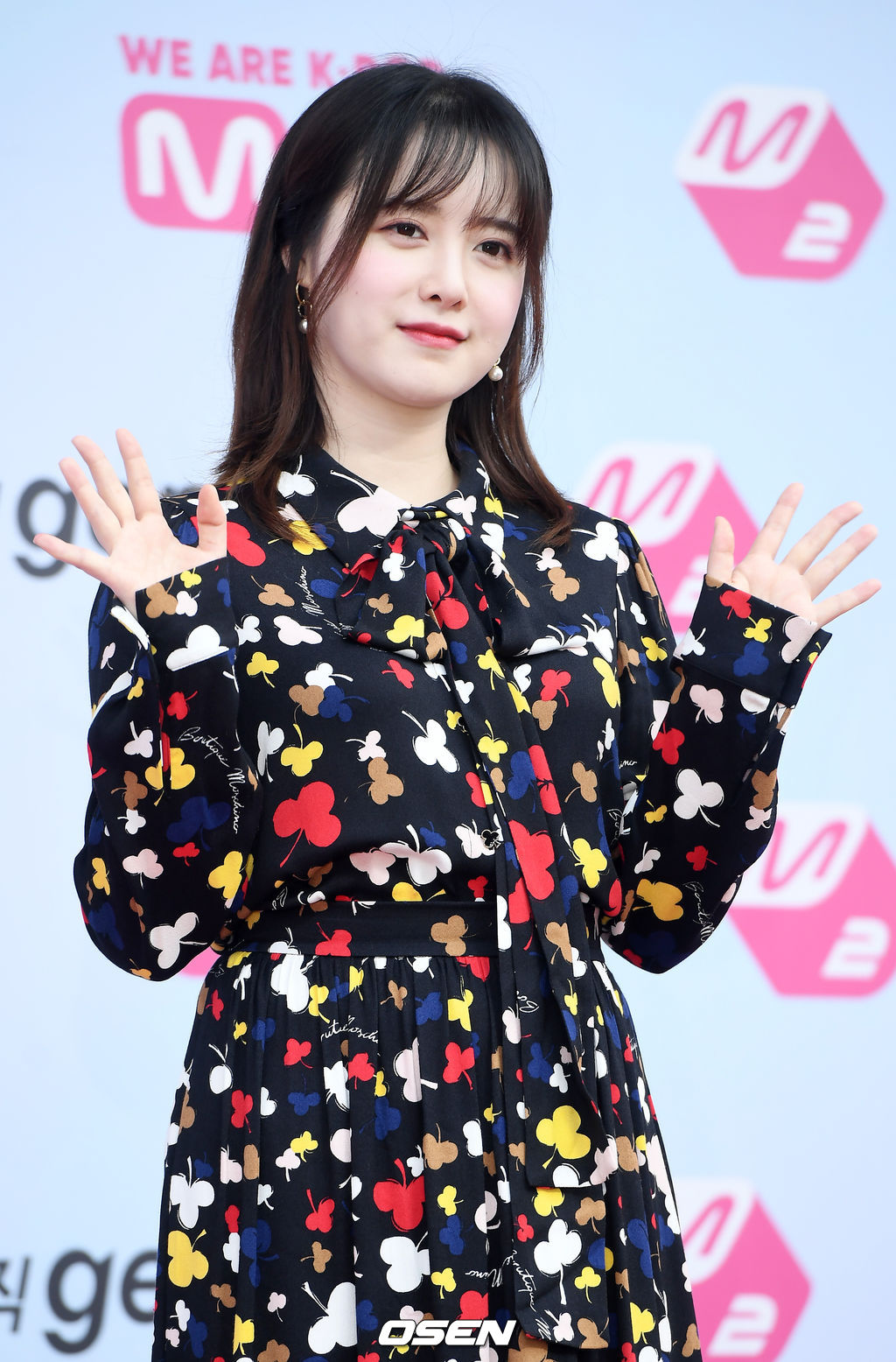 배우 구혜선이 1일 오후 서울 송파구 방이동 올림픽공원 KSPO DOME에서 진행된 '2019 M2 X GENIE MUSIC AWARDS(2019 MGMA)' 레드카펫에 참석해 포토타임을 갖고 있다. /rumi@osen.co.kr