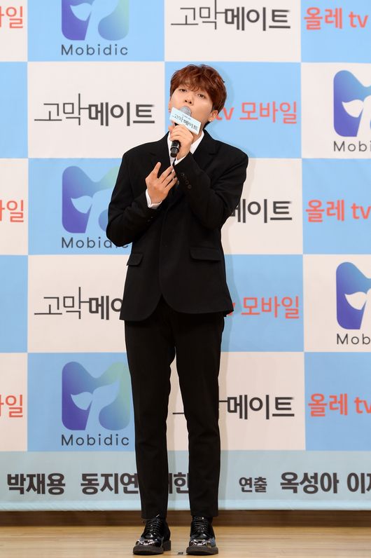 [사진=SBS 제공] 정세운이 '고막메이트' 제작발표회에서 신곡을 열창했다.