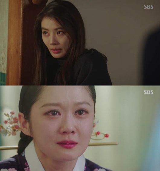 [사진=SBS 방송화면] '황후의 품격'에서 열연했던 윤소이(위)와 장나라(아래).
