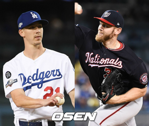 워커 뷸러-스티븐 스트라스버그 /soul1014@osen.co.kr