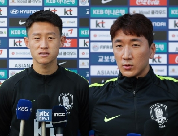 [사진]이재성-정우영 /대한축구협회 제공