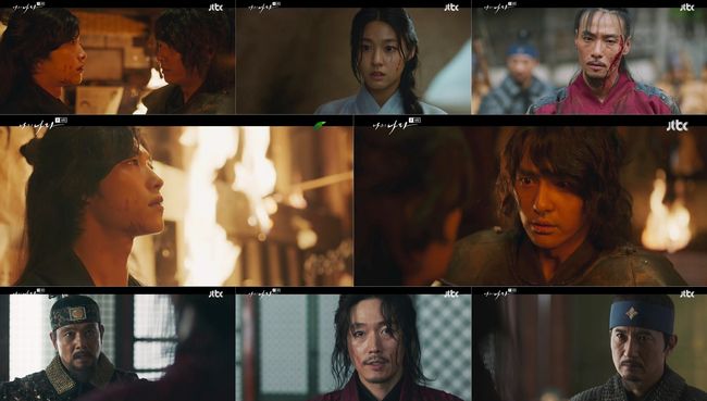 [사진=JTBC 방송화면] '나의 나라' 4회에 출연한 양세종, 우도환 등.