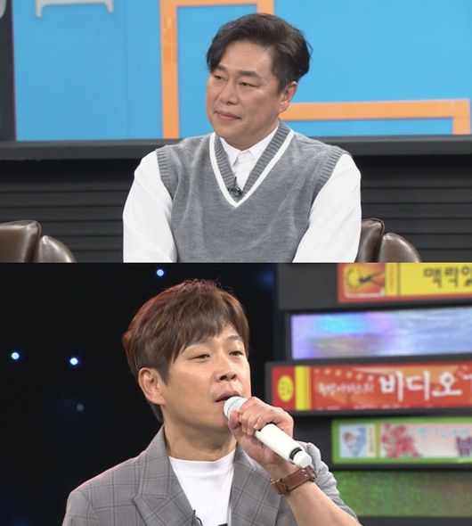 [사진=MBC에브리원 제공] '비디오스타' 엄유민법 특집에 출연한 김법래(위), 민영기(아래) 스틸 컷.