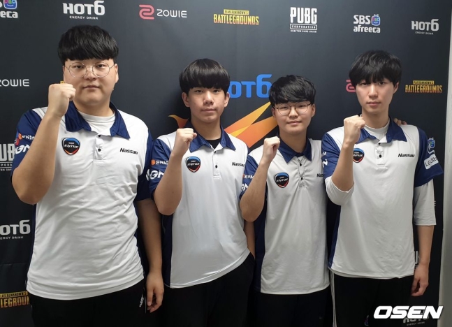 OGN 포스 선수들.