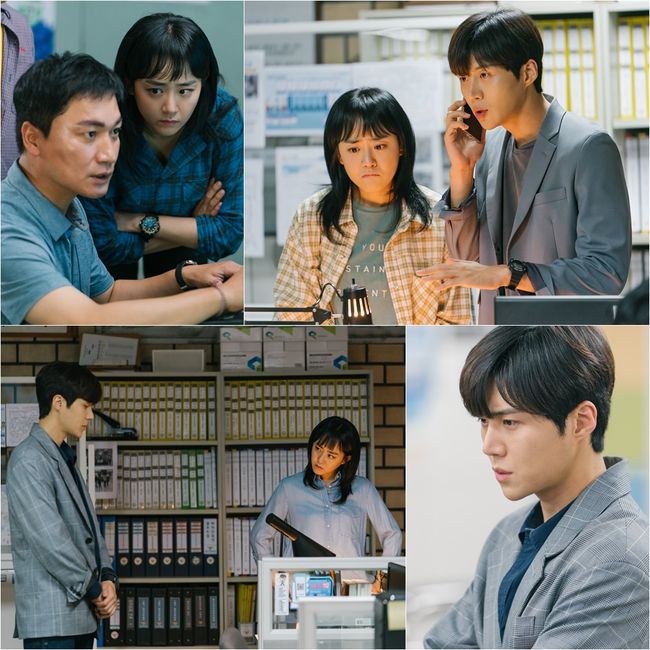 [사진=tvN 제공] '유령을 잡아라' 문근영, 김선호 등 스틸 컷.