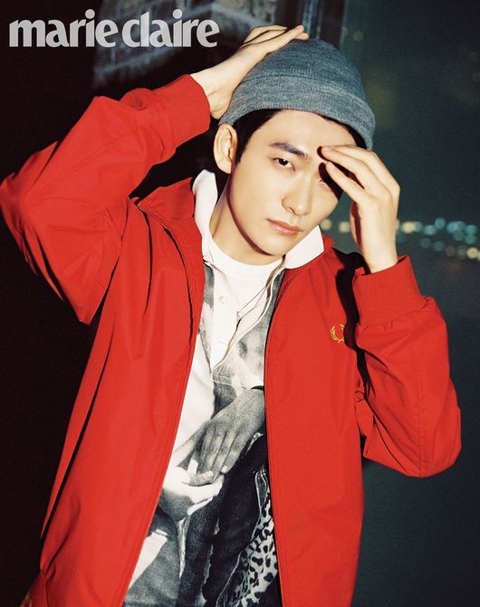 [사진=마리끌레르 제공] 배우 강태오 패션잡지 화보 스틸 컷.