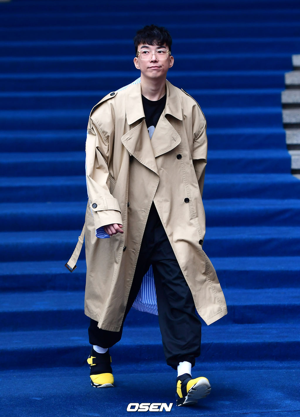 [사진=OSEN DB]배우 도상우가 PUSHBUTTON 패션쇼에 참석해 블루카펫을 밟고 있다. /pjmpp@osen.co.kr