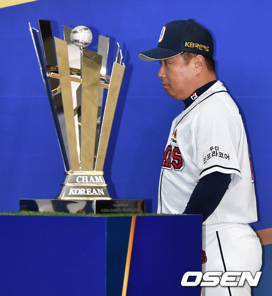 두산 김태형 감독이 참석하고 있다. /dreamer@osen.co.kr