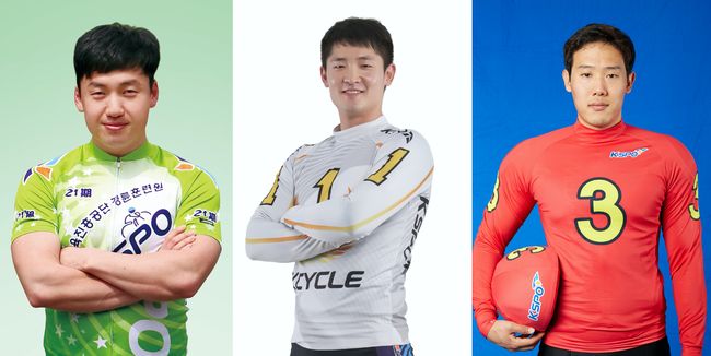 [사진]왼쪽부터 정정교, 임치형, 김형완 /경륜경정총괄본부 제공