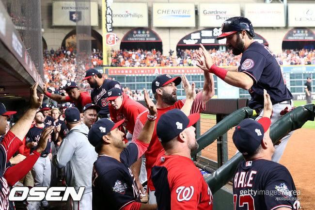 [사진] 월드시리즈 2차전 워싱턴 내셔널스. ⓒGettyimages(무단전재 및 재배포 금지)