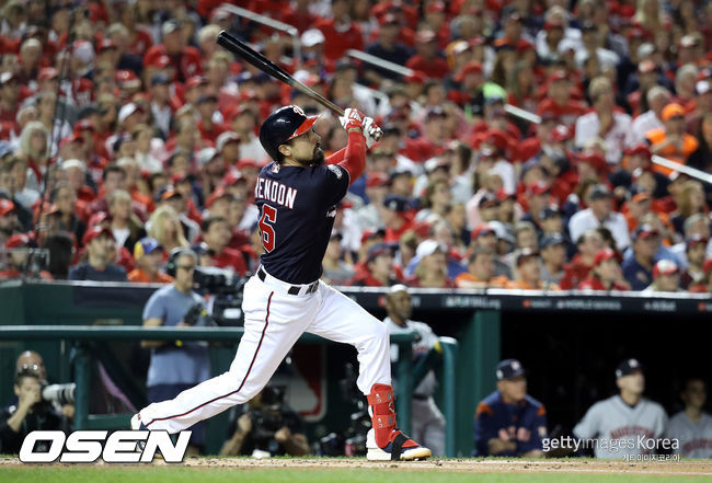 [사진] 워싱턴 내셔널스 앤서니 랜던. ⓒGettyimages(무단전재 및 재배포 금지)