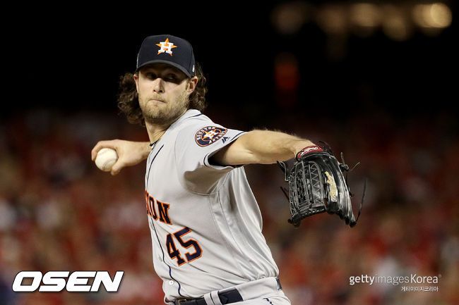 [사진] 휴스턴 애스트로스 게릿 콜. ⓒGettyimages(무단전재 및 재배포 금지)