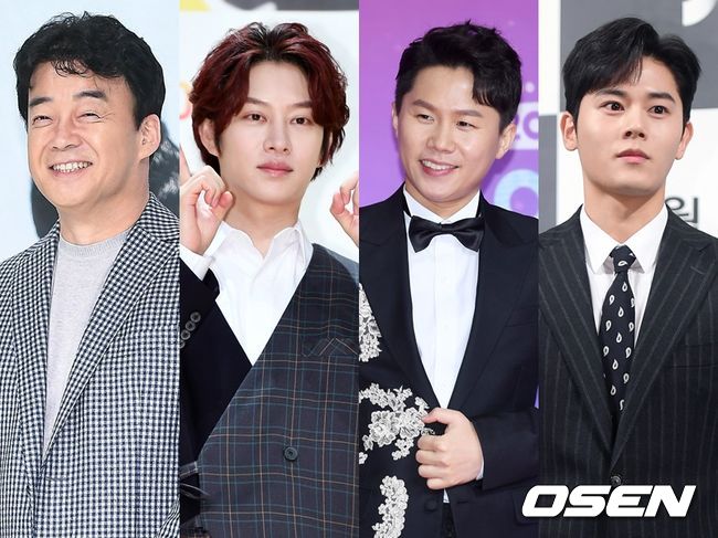 백종원, 김희철, 양세형, 김동준. OSEN DB