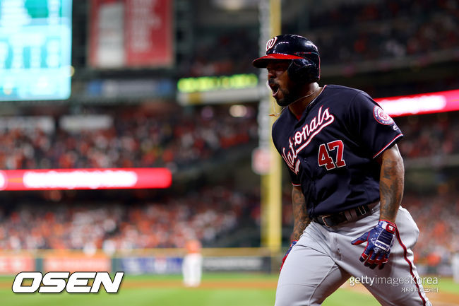 [사진] 워싱턴 내셔널스 하위 켄드릭. ⓒGettyimages(무단전재 및 재배포 금지)