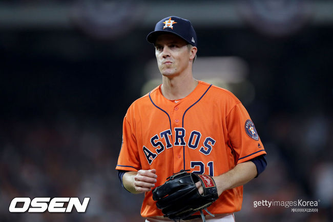 [사진] 잭 그레인키 /ⓒGettyimages(무단전재 및 재배포 금지)