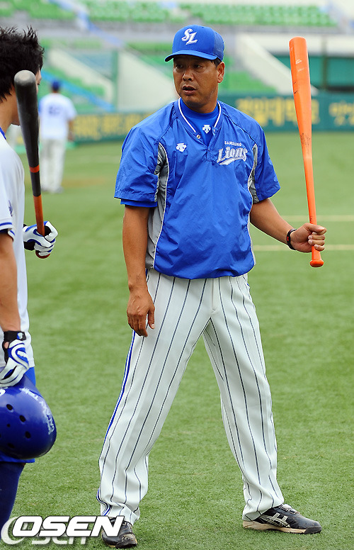 삼성 시절 김성래 타격코치 /OSEN DB
