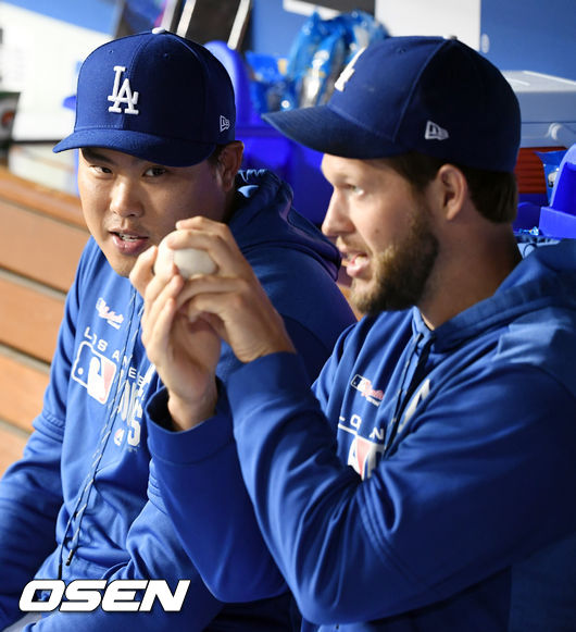 류현진-커쇼 /OSEN DB