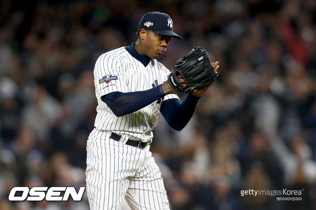 [사진] 뉴욕 양키스 아롤디스 채프먼. ⓒGettyimages(무단전재 및 재배포 금지)