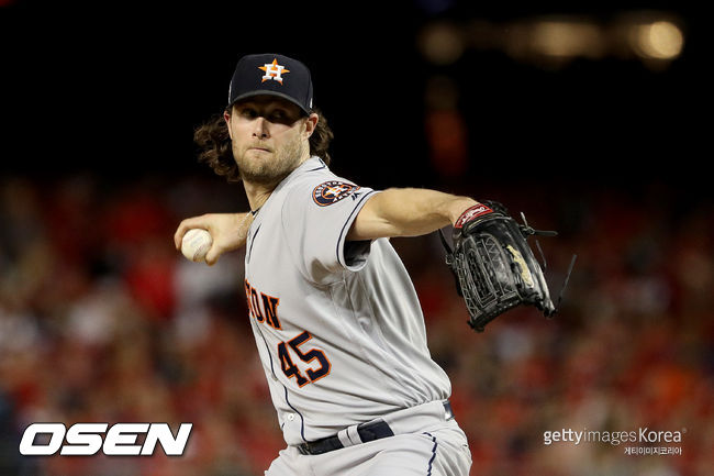 [사진] 휴스턴 애스트로스 게릿 콜. ⓒGettyimages(무단전재 및 재배포 금지)