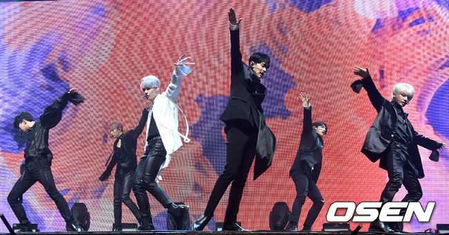 빅톤이 무대를 펼치고 있다. /dreamer@osen.co.kr