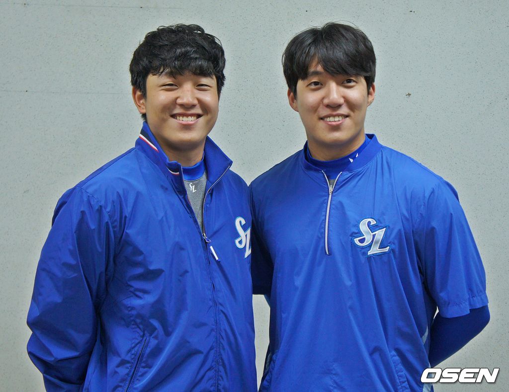 양창섭과 원태인 /what@osen.co.kr