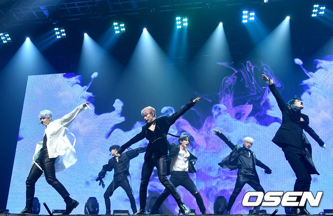 빅톤이 무대를 펼치고 있다. /dreamer@osen.co.kr