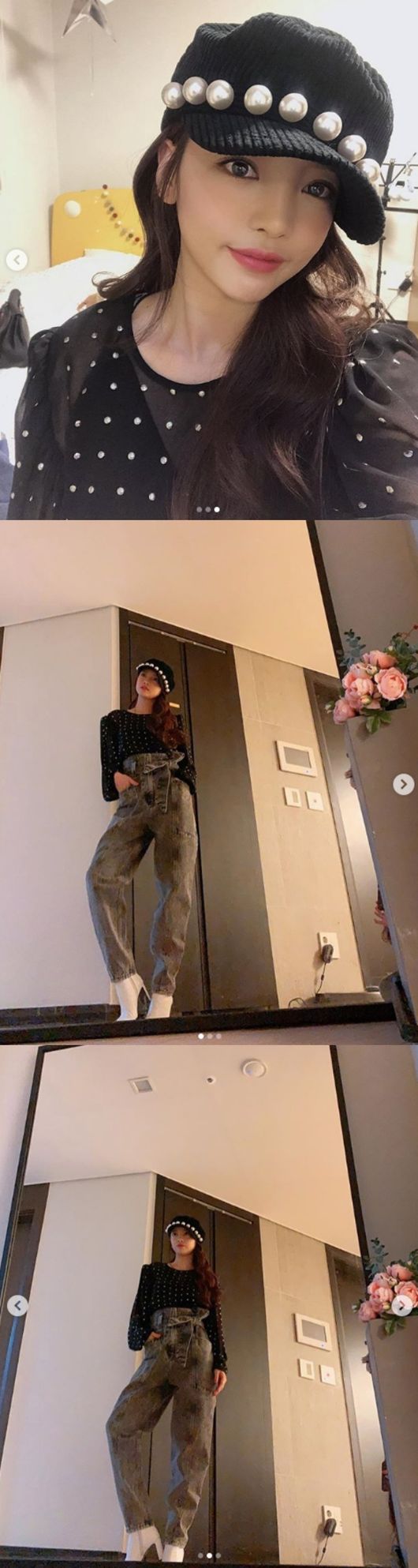 [사진=구하라 SNS] 구하라가 직접 공개한 일본에서의 근황 사진.