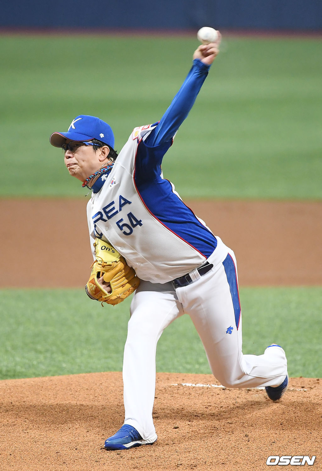 한국 양현종이 역투하고 있다. /youngrae@osen.co.kr