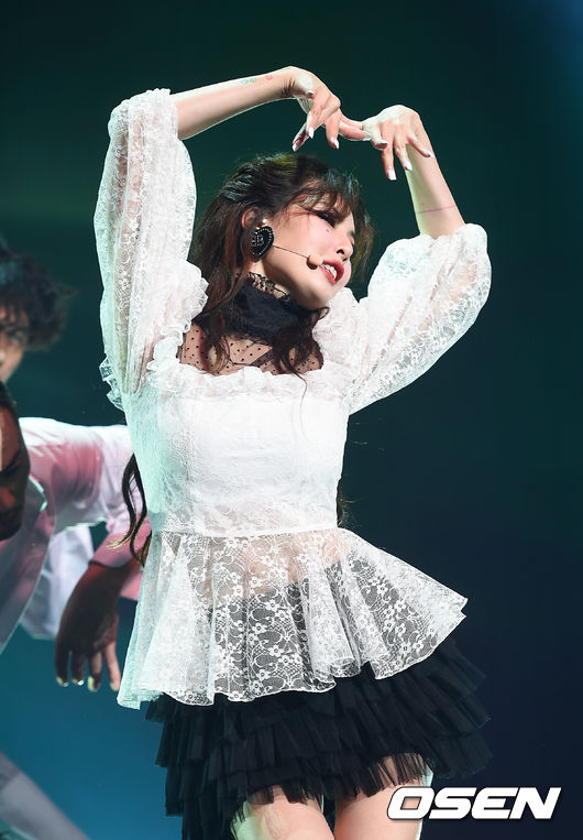 현아가 멋진 무대를 펼치고 있다. / soul1014@osen.co.kr