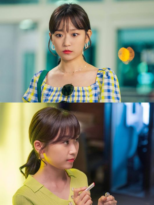 [사진=에이스토리 제공] 배우 김슬기가 '하자있는 인간들'에서 배우 오연서와의 케미스트리를 자신했다. 사진은 김슬기의 촬영 현장 스틸 컷.