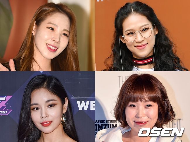 신수지, 나다, 오나미, 조정민(왼쪽 위부터 시계방향)이 '썸바이벌1+1'에 출연한다. OSEN DB