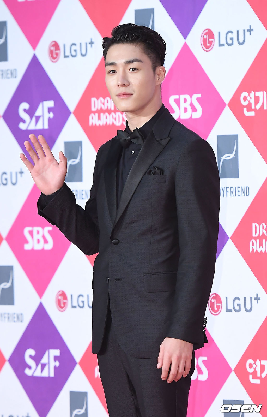 31일 오후 서울 마포구 상암동 SBS 프리즘타워에서 진행된 SBS 연기대상 포토월에 행사에서 서하준이 포토타임을 갖고 있다. / youngrae@osen.co.kr