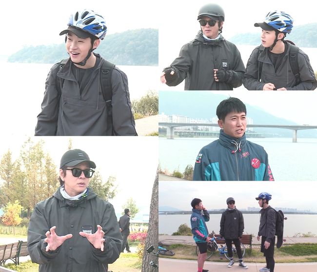 [사진=MBC 제공] '나 혼자 산다'에 헨리와 윤도현이 출연해 유세윤과 라이딩을 즐긴다.
