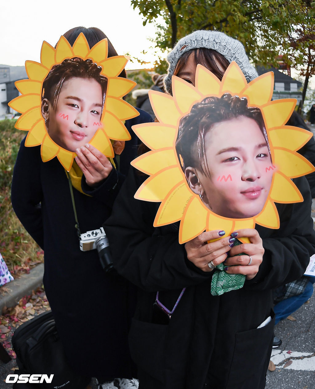 수많은 팬들이 대성과 태양의 전역을 기다리고 있다. / soul1014@osen.co.kr