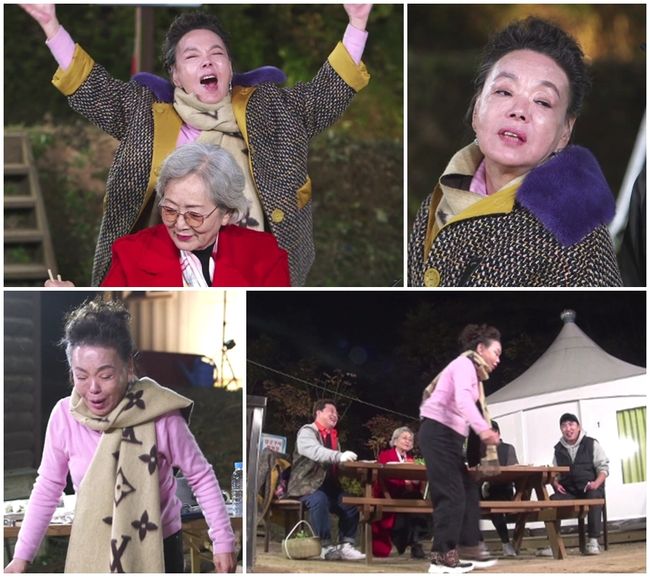 [사진=MBN 제공] '최고의 한방' 18회에서 김수미가 '전원일기' 속 일용 엄마 캐릭터를 회상한다.