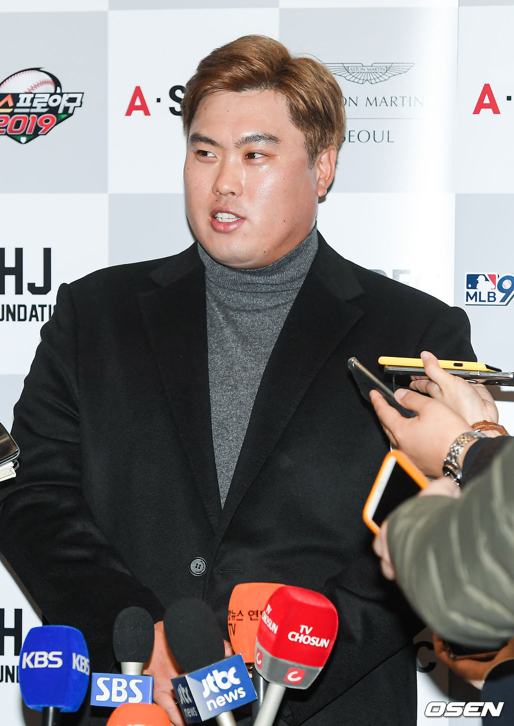 류현진이 인터뷰를 하고 있다.  /  soul1014@osen.co.kr