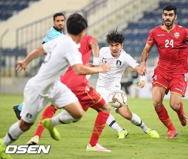 후반 한국 김대원이 연결하고 있다./ rumi@osen.co.kr