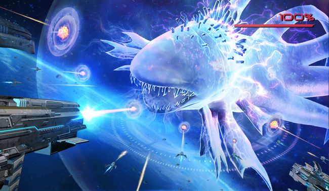 우주 몬스터와 전투. /IGG 제공.