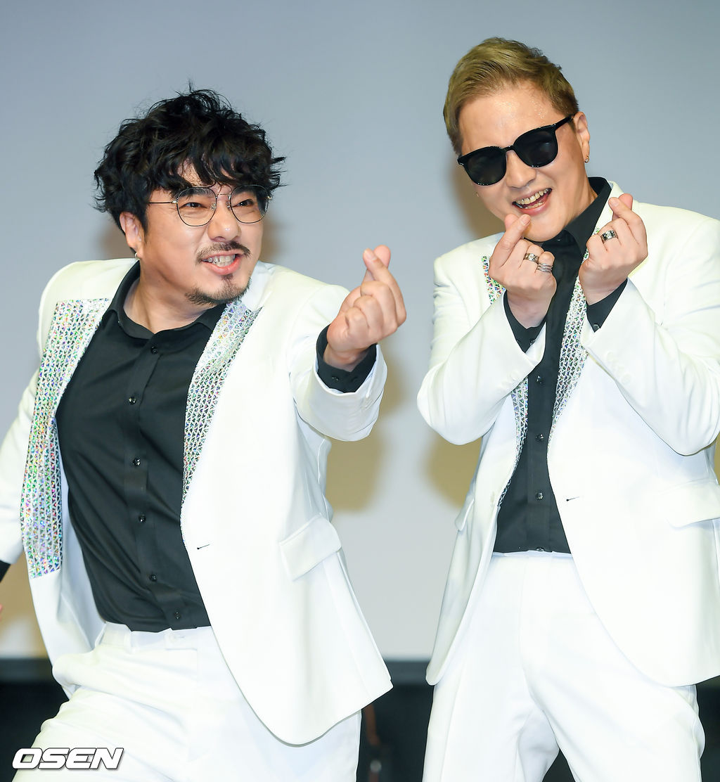 19일 서울 청담동 일지아트홀에서 듀오 캔의 새 싱글앨범 '쾌남' 쇼케이스가 진행됐다. 캔이 포즈를 취하고 있다./  soul1014@osen.co.kr