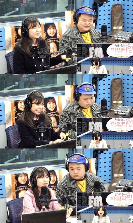 [사진=SBS 보는 라디오 화면] 김수안(왼쪽)이 '최화정의 파워타임'에서 똑 부러진 면모로 칭찬을 불러일으켰다.