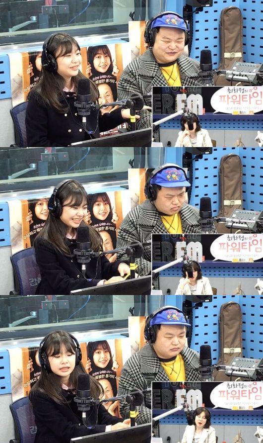 [사진=SBS 보는 라디오 화면] 김수안(왼쪽)과 고규필(오른쪽)이 '최화정의 파워타임'에 출연했다.