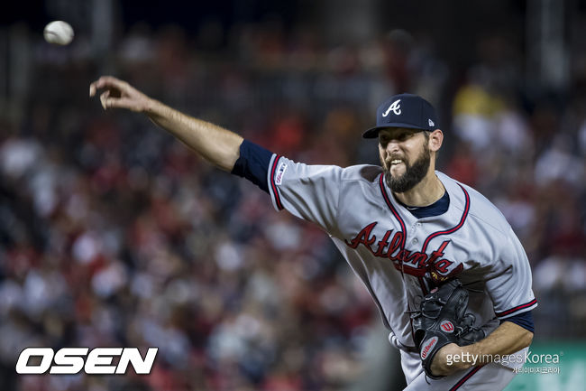 [사진] 애틀랜타 브레이브스 크리스 마틴. ⓒGettyimages(무단전재 및 재배포 금지)