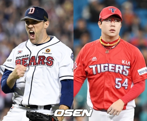 [사진] 린드블럼-양현종 /OSEN DB