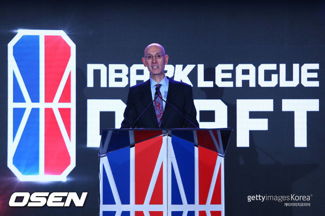 [사진] NBA 아담 실버 총재. /ⓒGettyimages(무단전재 및 재배포 금지)