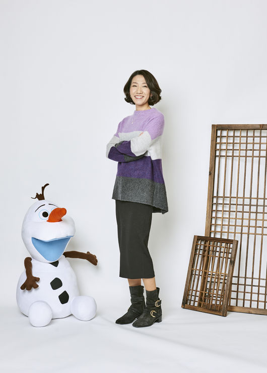 [사진=디즈니 제공] '겨울왕국2'에서 안나를 맡은 이현민 슈퍼바이저가 내한 인터뷰에 임했다.